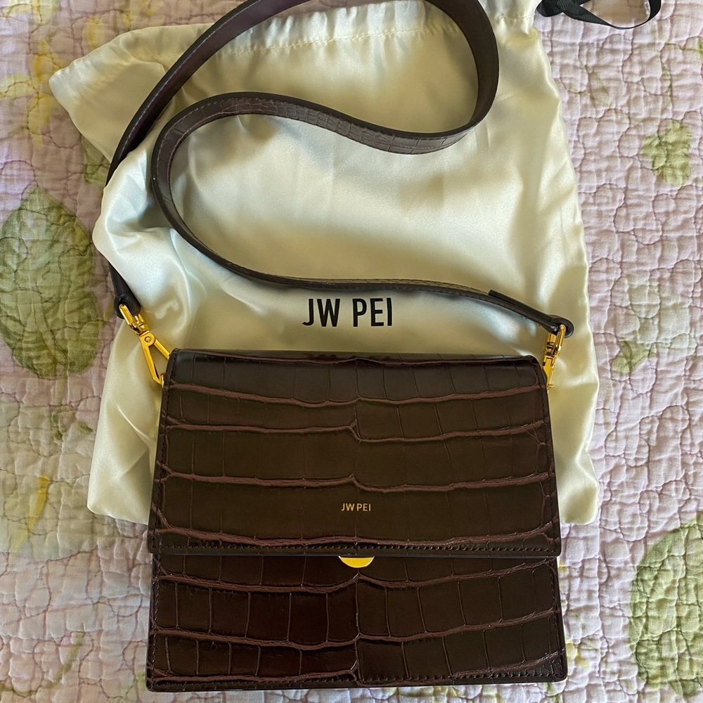JW PEI burgundy crossbody!